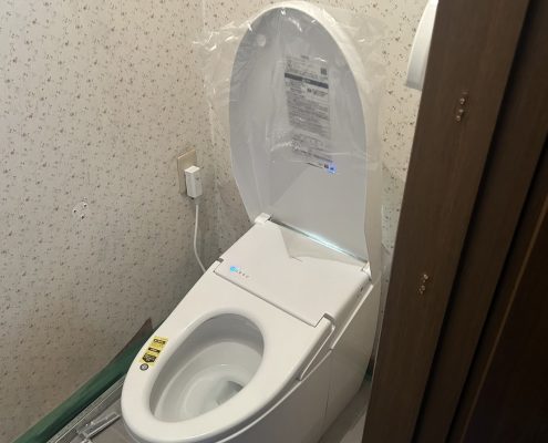 トイレ便器の交換後