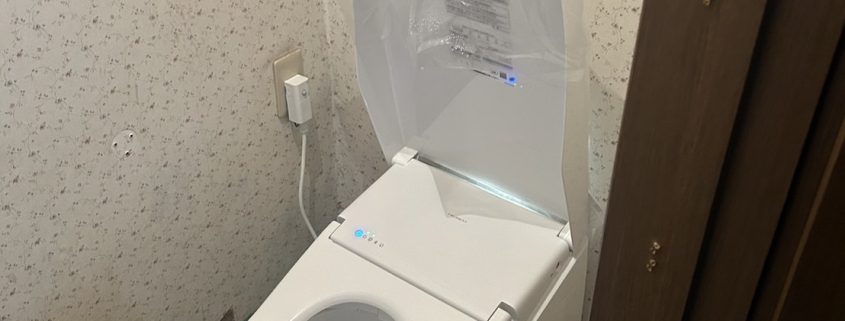 トイレ便器の交換後