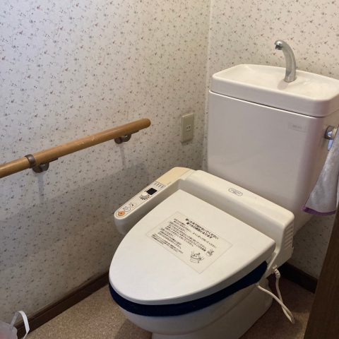 トイレ便器の交換前